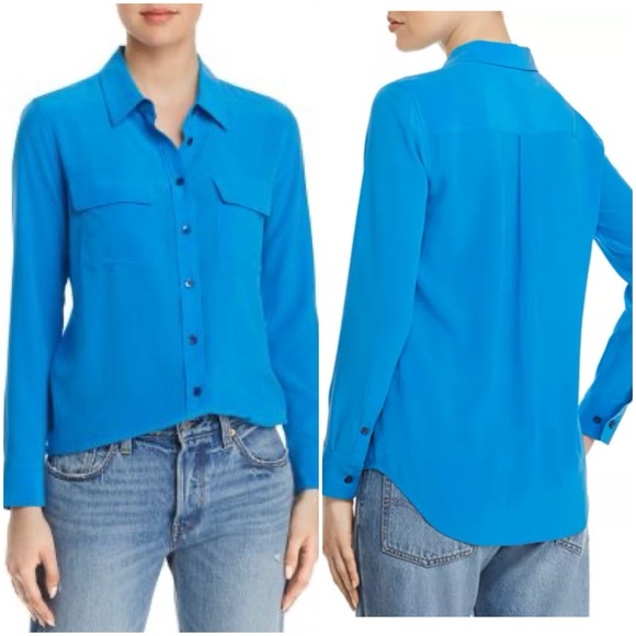 Equipment Silk Blouse Size Small - Picture 1 of 13
